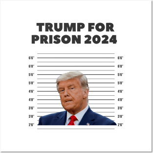 donald trump Mugshot 2024 never surrender Posters and Art